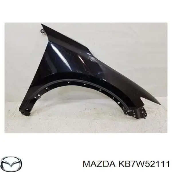 Błotnik przedni prawy Mazda KB7W52111 cena, od 137,49 USD