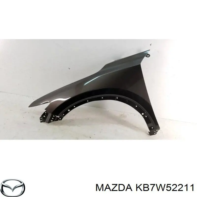 Błotnik przedni lewy Mazda KB7W52211 cena, od 137,49 USD