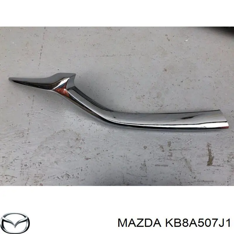 Do koszyka KB8A507J1A Mazda Listwa ochronna atrapy chłodnicy prawa