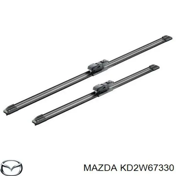 Do koszyka KD2W67330 Mazda Pióro wycieraczki szyby przedniej pasażera