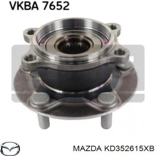KD352615XB Mazda Piasta tylna