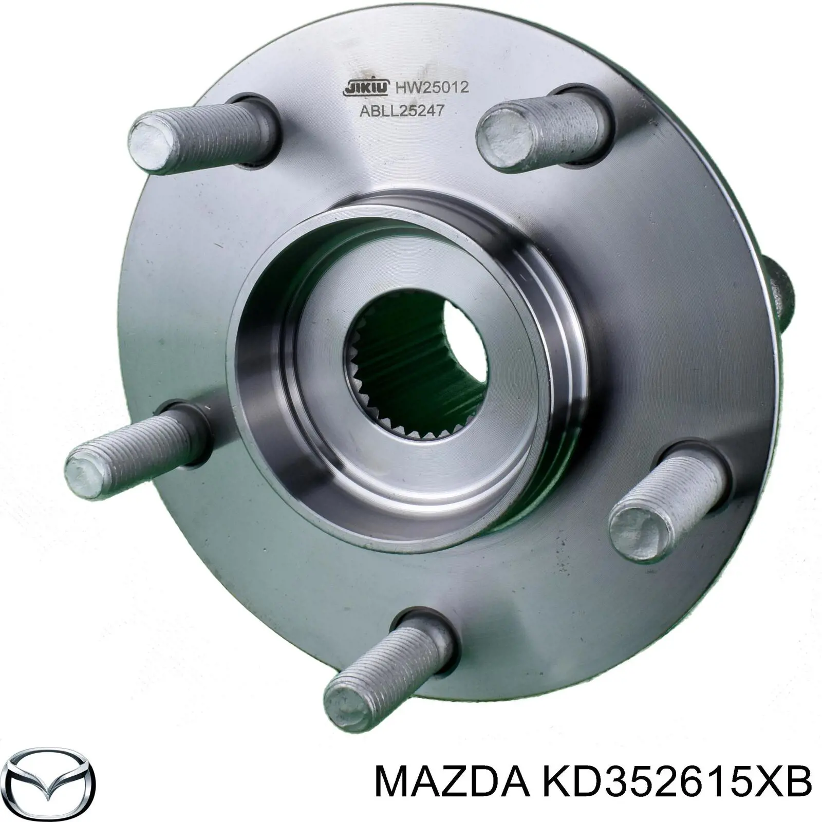 Piasta tylna Mazda KD352615XB cena, od 77,53 USD