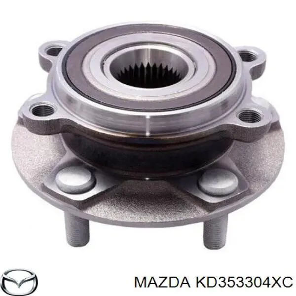 Do koszyka KD353304XC Mazda Piasta przednia