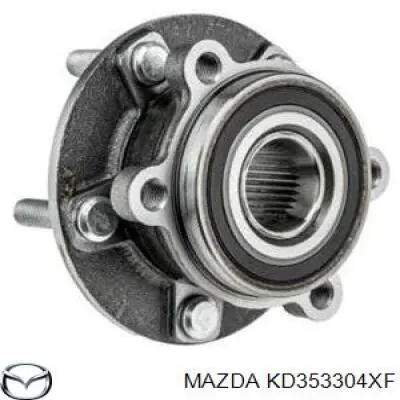 KD353304XF Mazda Piasta przednia