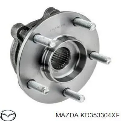 Piasta przednia Mazda KD353304XF cena, od 110,11 USD
