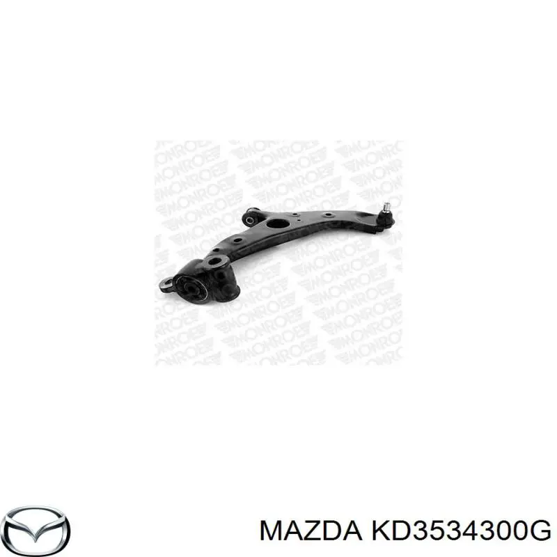 Wahacz zawieszenia przedniego dolny prawy Mazda KD3534300G cena, od 85,11 USD