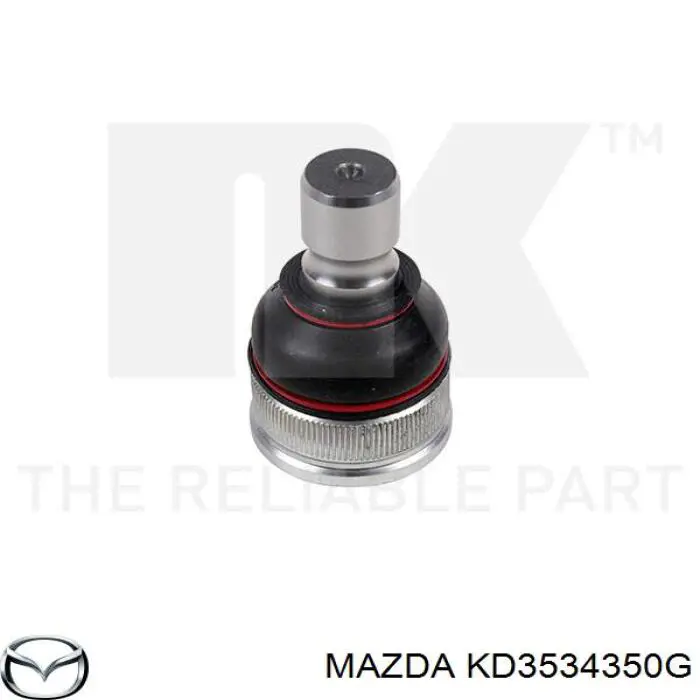 Wahacz zawieszenia przedniego dolny lewy Mazda KD3534350G cena, od 90,17 USD