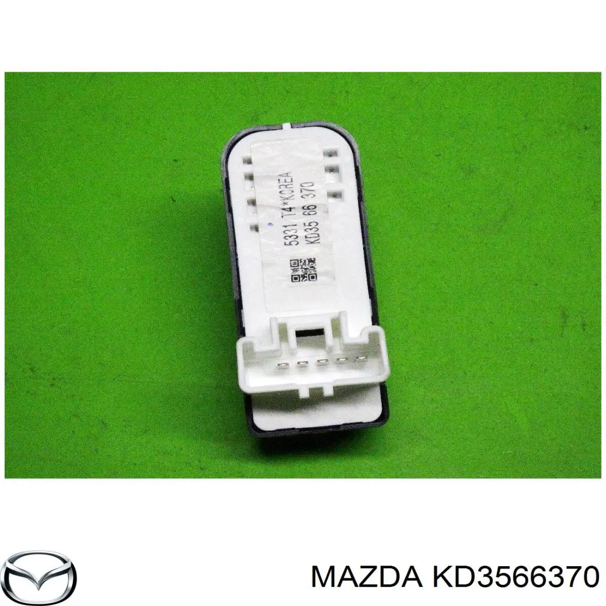 KD3566370 Mazda Panel przyciskowy sterowania podnośnikiem szyby przedni prawy