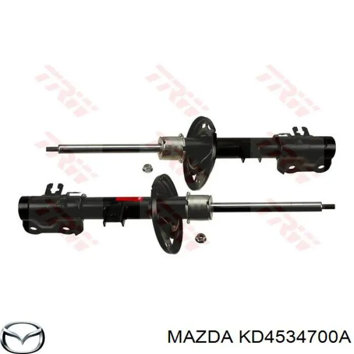KD4534700A Mazda Amortyzator przedni prawy