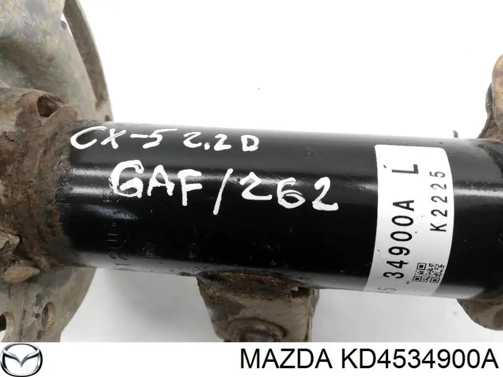 Amortyzator przedni lewy Mazda KD4534900A cena, od 73,91 USD