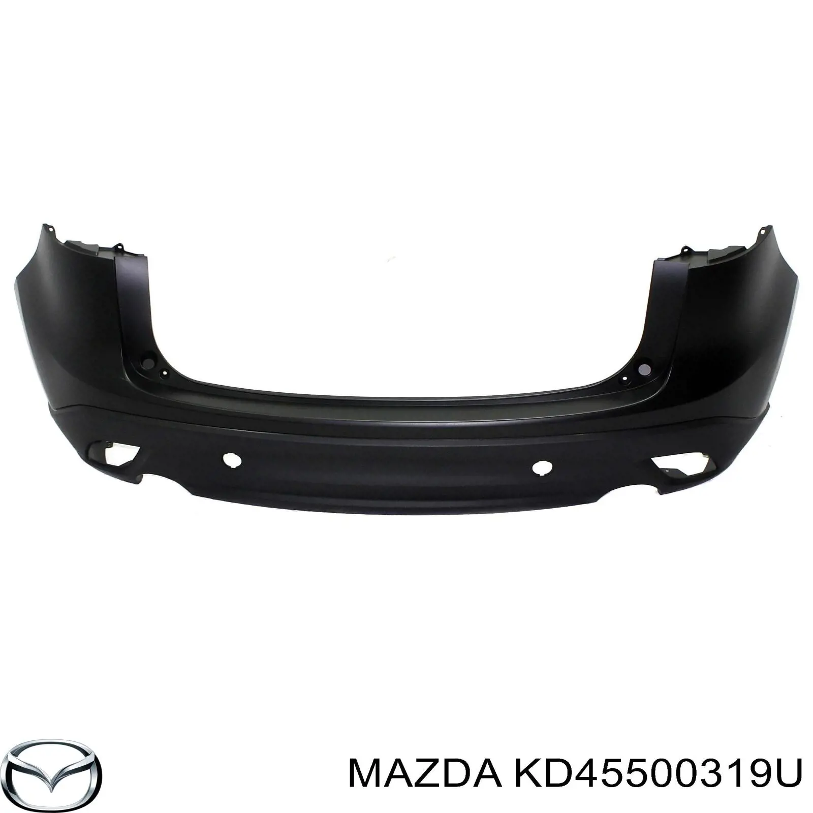 KD45500319U Mazda Zderzak przedni