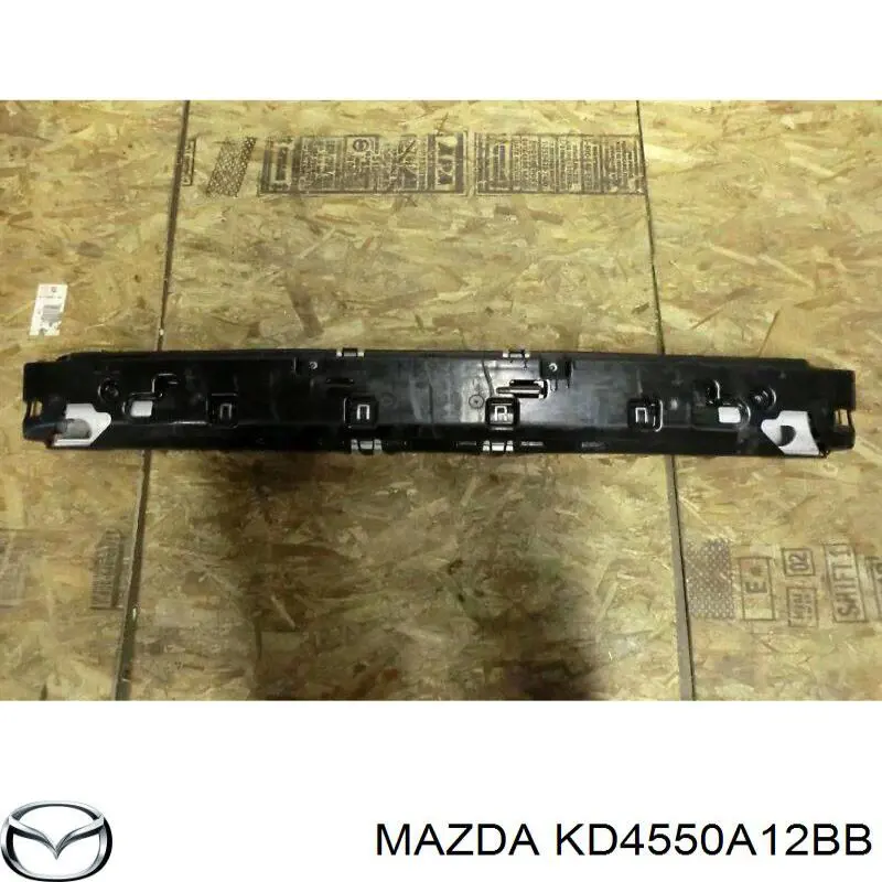 Zaślepka haku holowniczego zderzaka przednia Mazda KD4550A12BB cena, od 7,67 USD