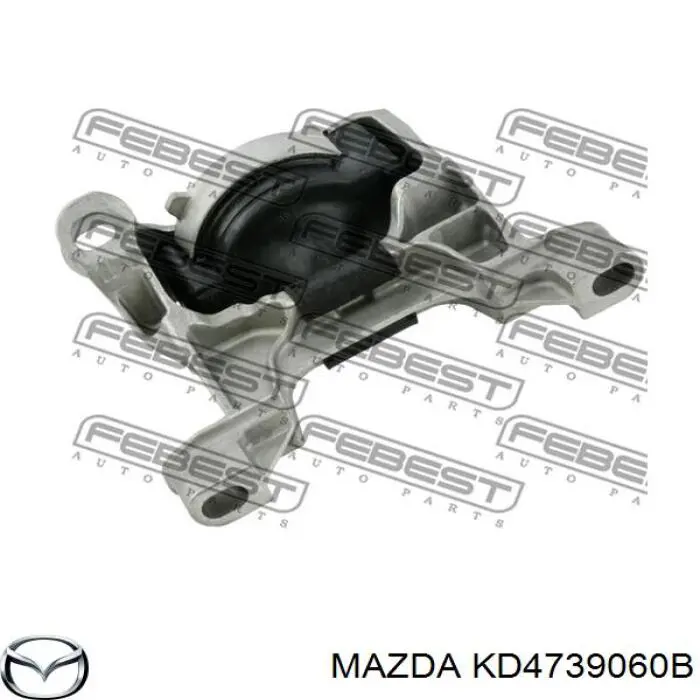 KD4739060B Mazda Poduszka (podpora) silnika prawa