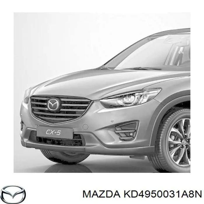 Zderzak przedni Mazda KD4950031A8N cena, od 108,54 USD