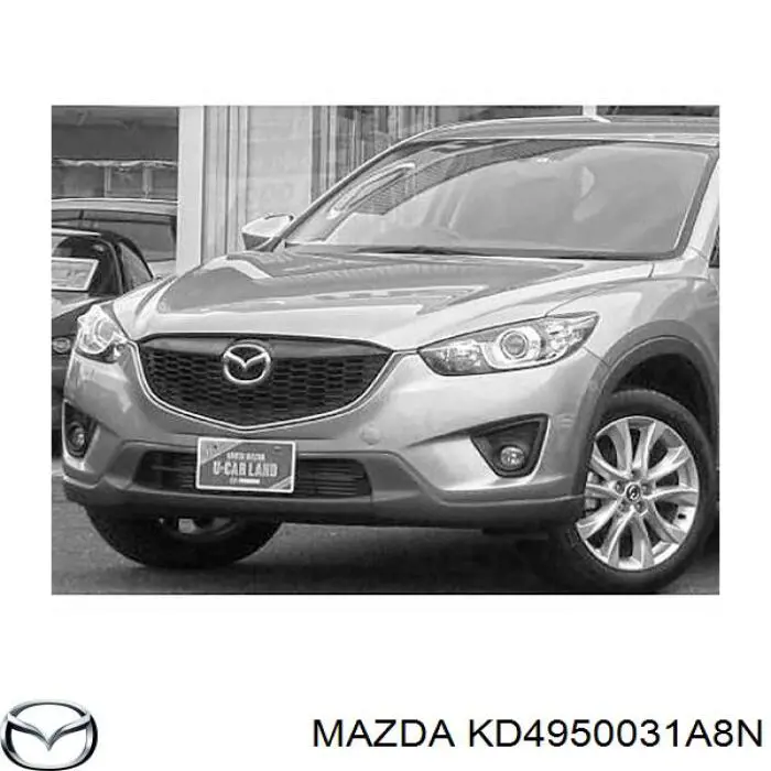 Do koszyka KD4950031A8N Mazda Zderzak przedni