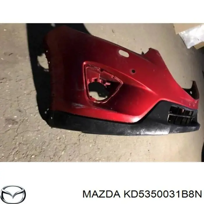 KD5350031B8N Mazda Zderzak przedni