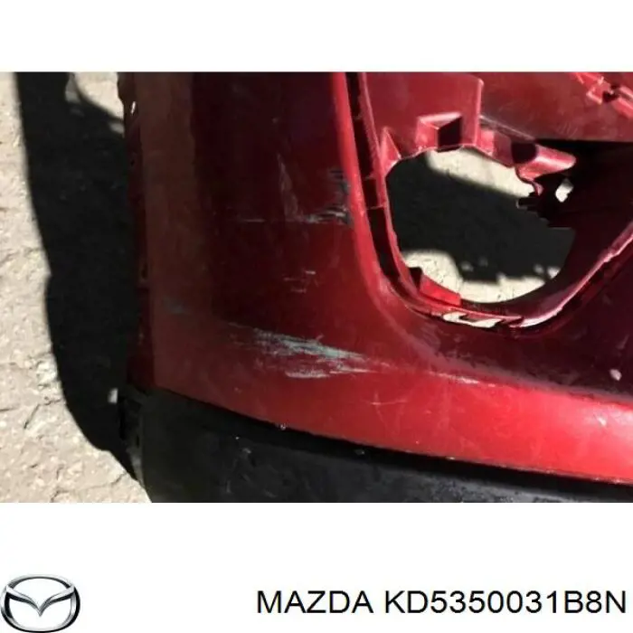 Zderzak przedni Mazda KD5350031B8N cena, od 108,54 USD