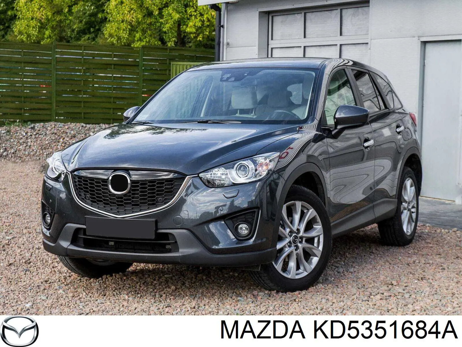 Wspornik mocowania lampy przeciwmgielnej prawej Mazda KD5351684A cena, od 5,52 USD
