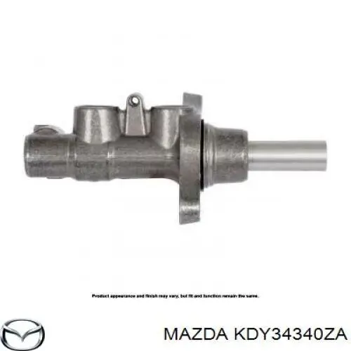 Główny cylinder hamulców Mazda KDY34340ZA cena, od 95,34 USD