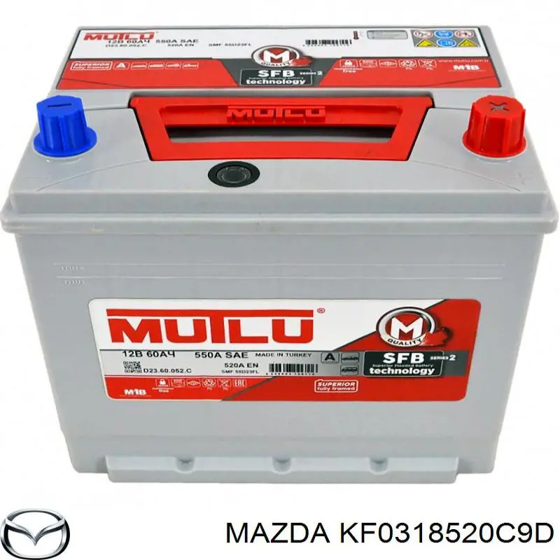 Bateria (akumulator) Mazda KF0318520C9D cena, od 173,59 USD