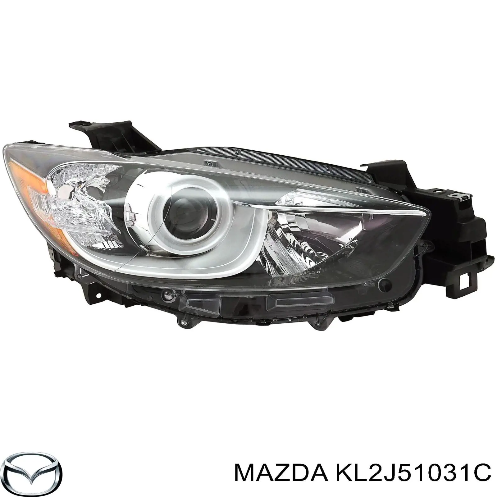 KL2J51031C Mazda Reflektor prawy