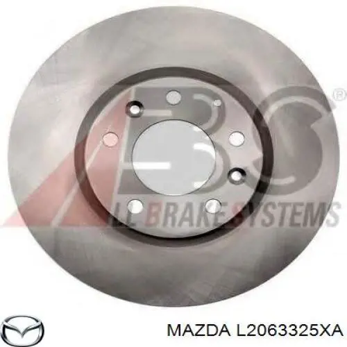 L2063325XA Mazda Tarcza hamulcowa przednia