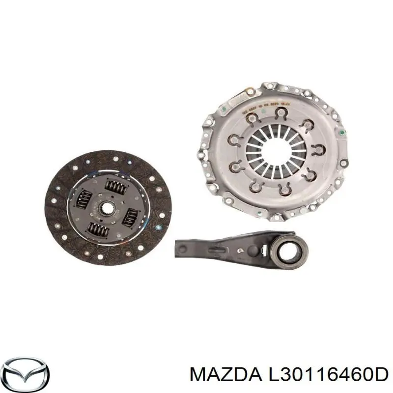 Do koszyka L30116460D Mazda Tarcza sprzęgła
