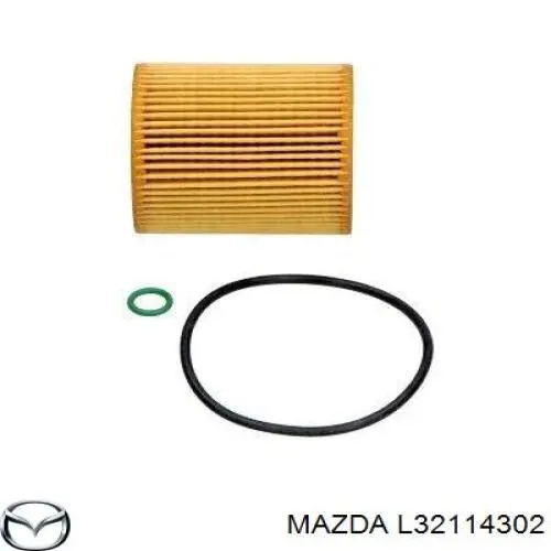 L32114302 Mazda Filtr oleju