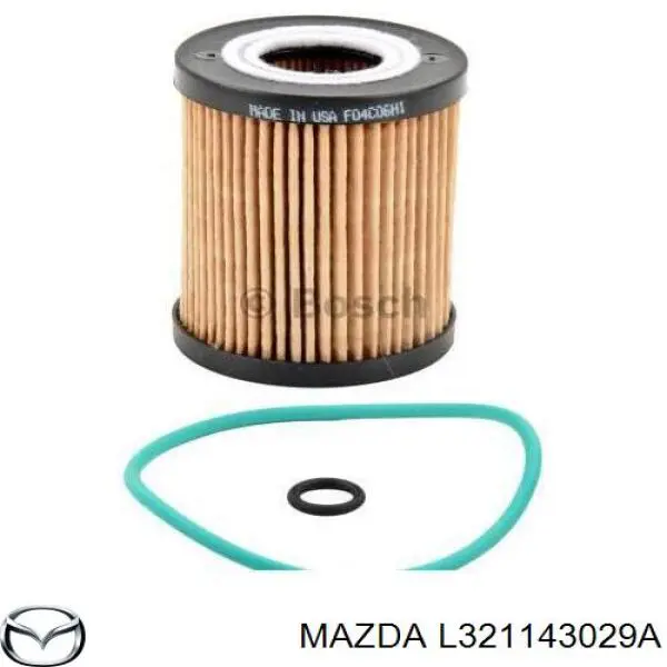 Filtr oleju Mazda L321143029A cena, od 26,05 USD