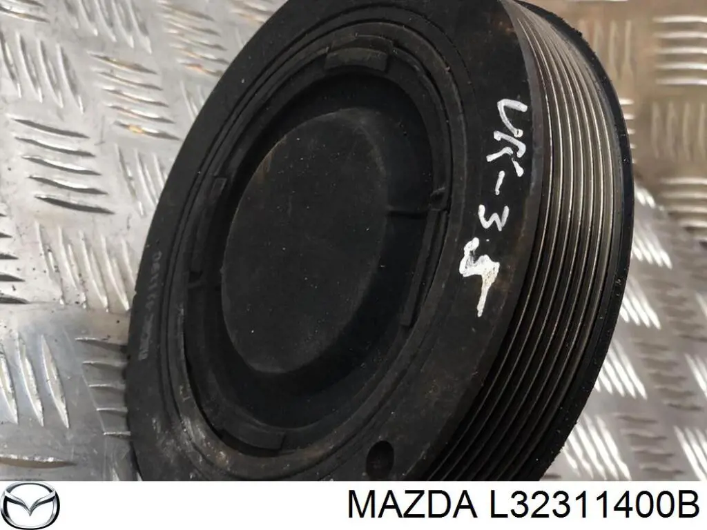 Koło pasowe wału korbowego Mazda L32311400B cena, od 227,67 USD