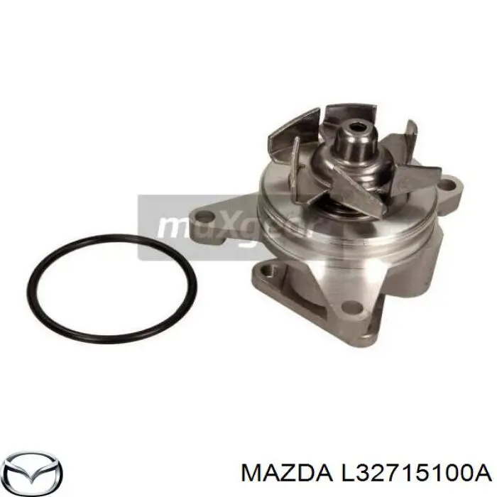 Pompa chłodząca wodna Mazda L32715100A cena, od 46,55 USD