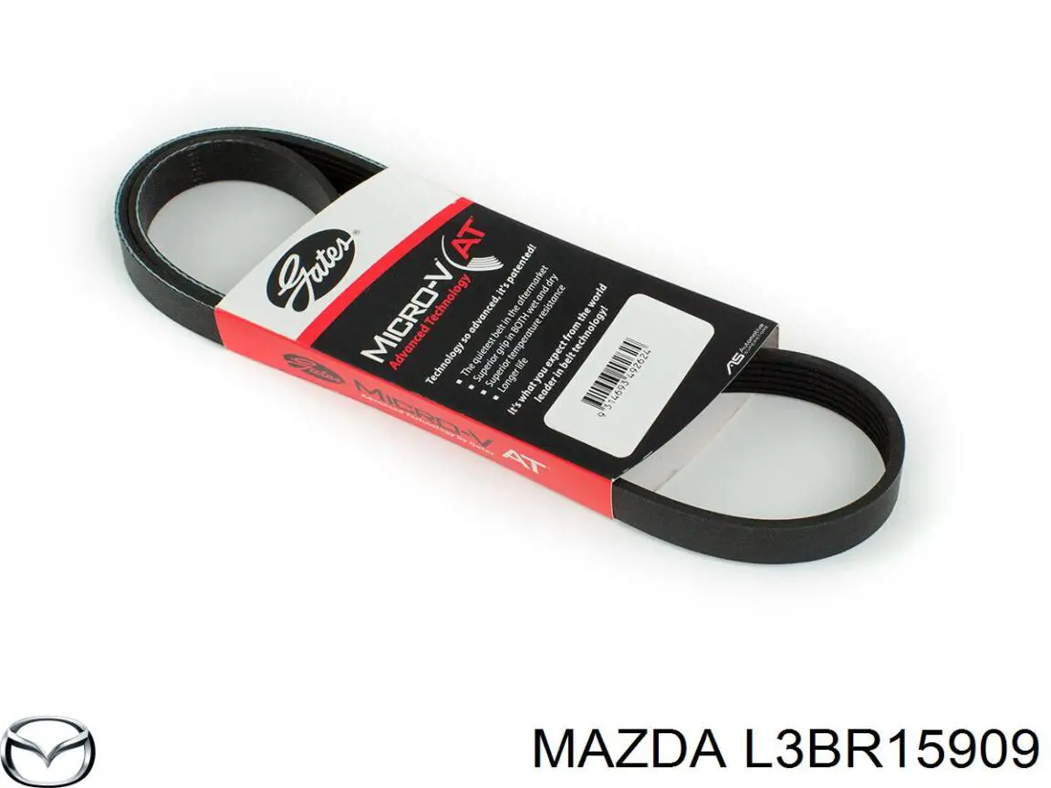Do koszyka L3BR15909 Mazda Pas napędowy mechanizmów