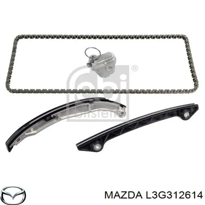 L3G312614 Mazda Tłumik drgań łańcucha rozrządu, lewy