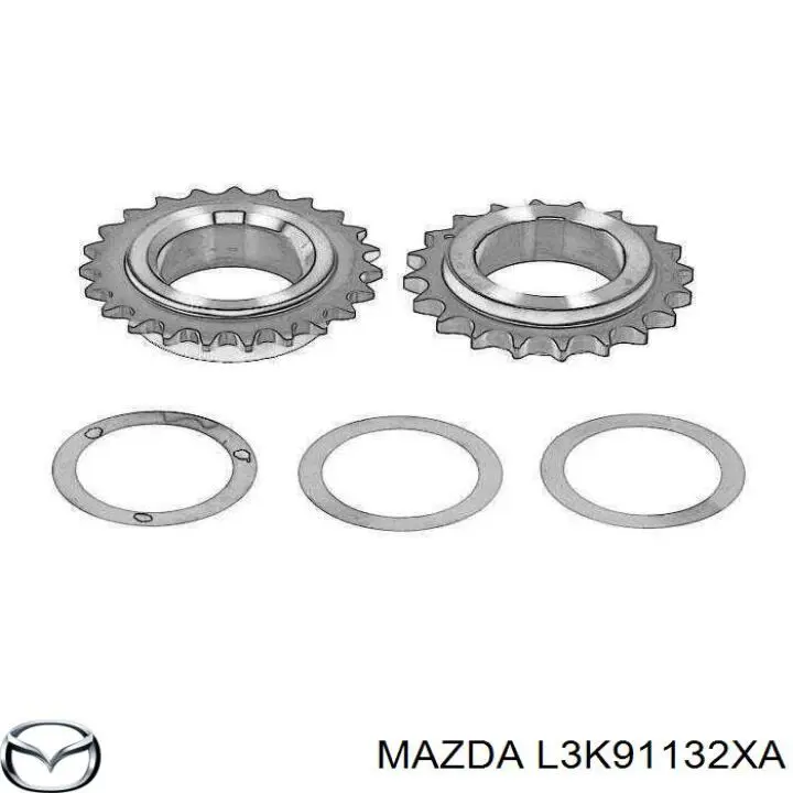 L3K91132XA Mazda Koło zębate walcowe napędu wałka rozrządu