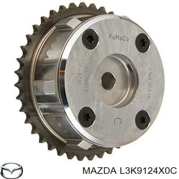 Koło zębate walcowe wału rozrządu silnika, lewego Mazda L3K9124X0C cena, od 135,90 USD