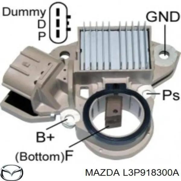 L3P918300A Mazda Alternator