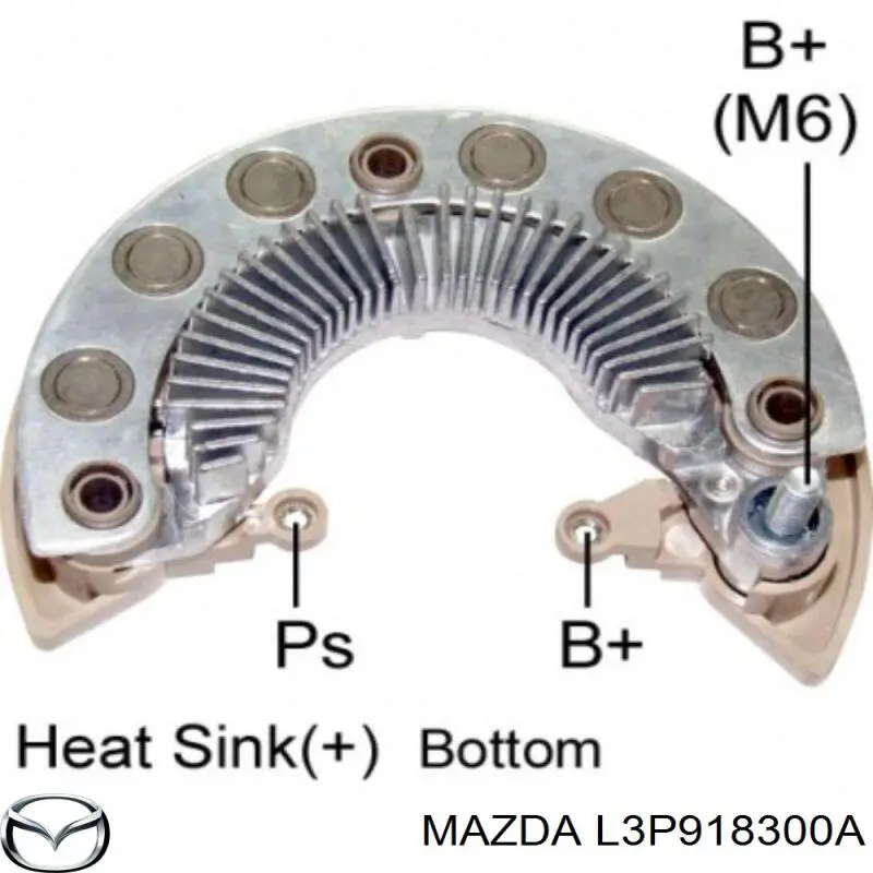 Alternator L3P918300A Mazda