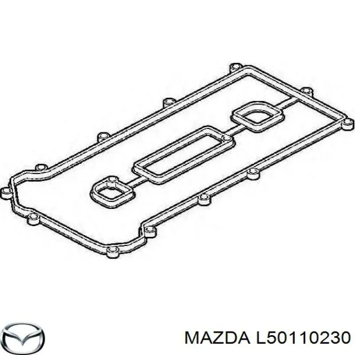 Uszczelka pokrywy zaworowej silnika, zestaw Mazda L50110230 cena, od 16,80 USD