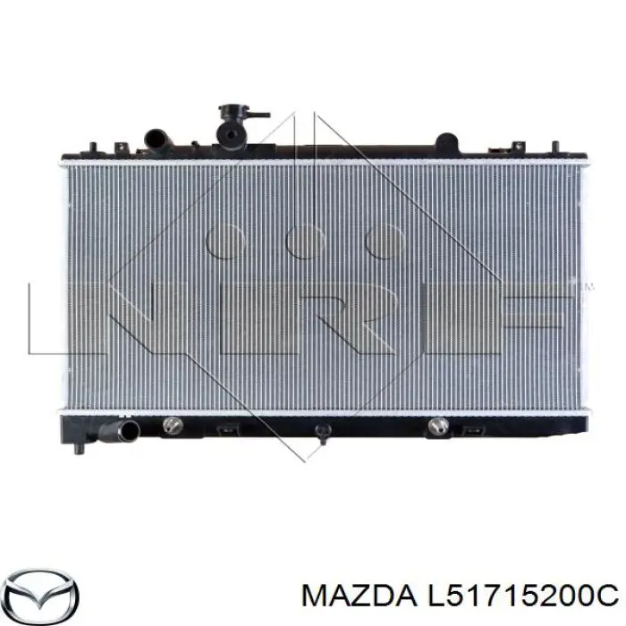 Chłodnica silnika L51715200C Mazda