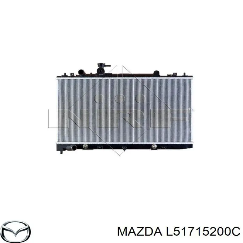 Do koszyka L51715200C Mazda Chłodnica silnika