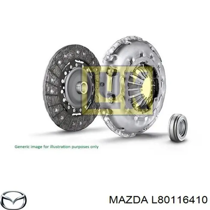 Docisk sprzęgła Mazda L80116410 cena, od 112,76 USD