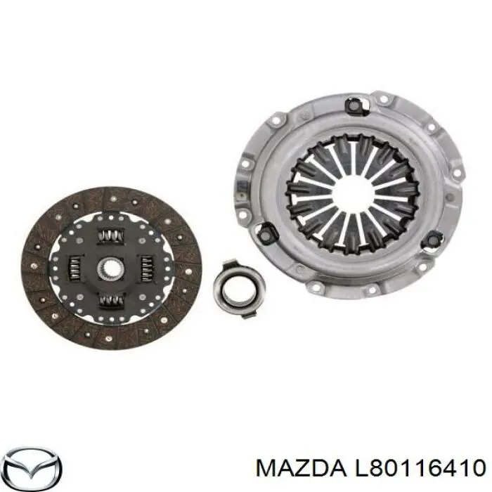 Docisk sprzęgła Mazda L80116410