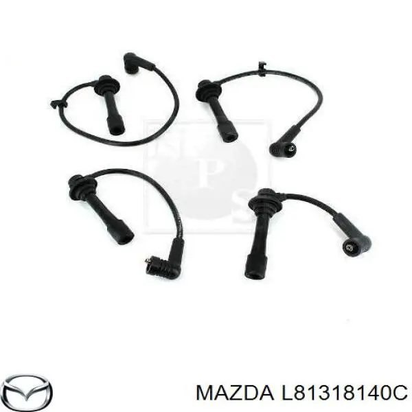 Zestaw przewodów wysokiego napięcia Mazda L81318140C cena, od 36,48 USD