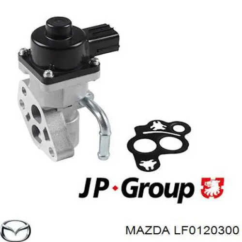 Zawór recyrkulacji spalin EGR Mazda LF0120300 cena, od 99,14 USD
