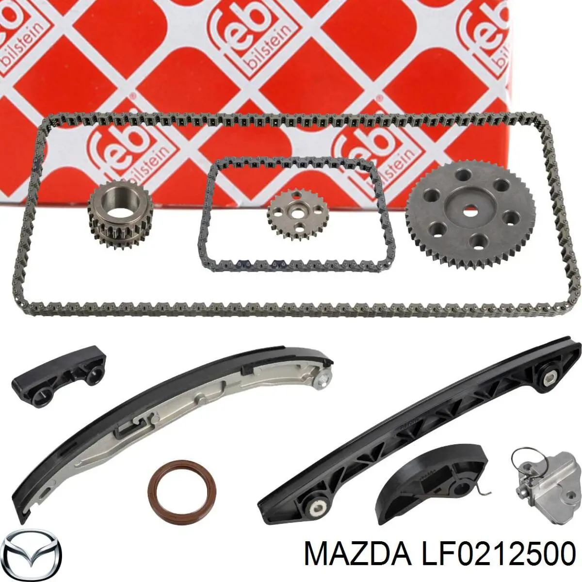 Napinacz łańcucha rozrządu Mazda LF0212500 cena, od 50,77 USD