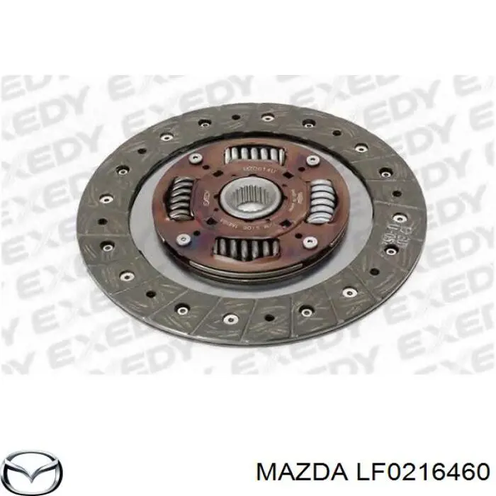 Tarcza sprzęgła LF0216460 Mazda