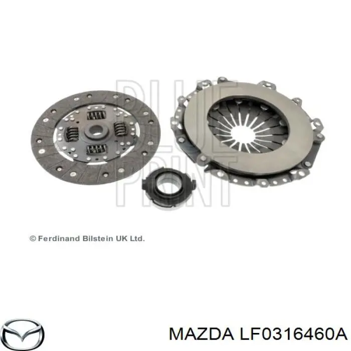 Do koszyka LF0316460A Mazda Tarcza sprzęgła