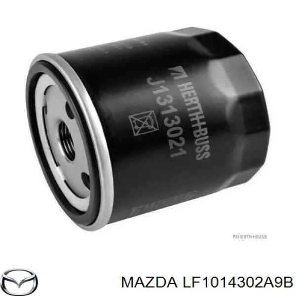 Filtr oleju Mazda LF1014302A9B cena, od 7,75 USD