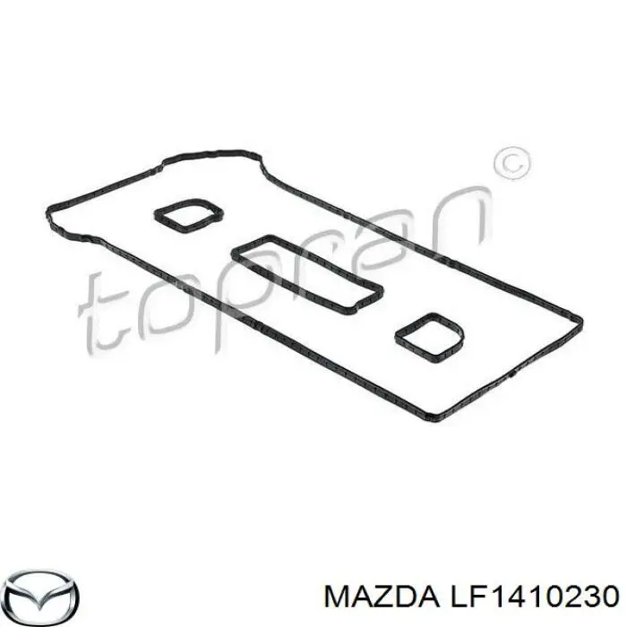 LF1410230 Mazda uszczelka pokrywy zaworowej silnika, zestaw