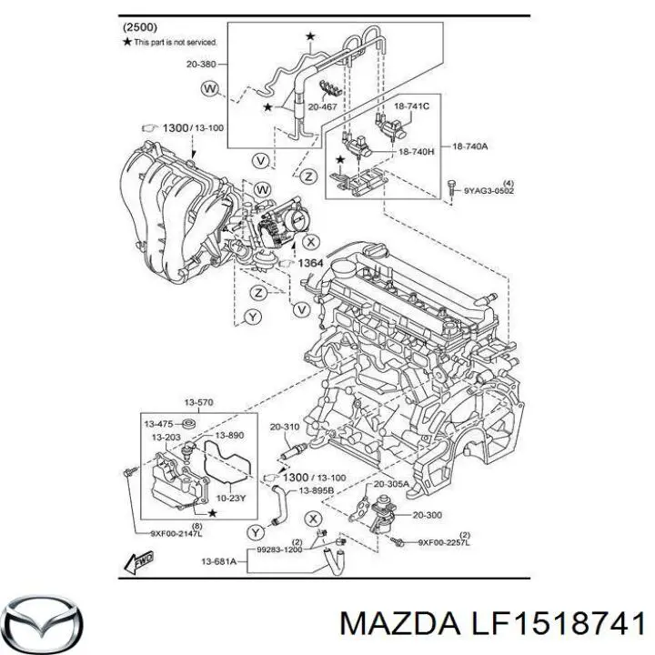 Do koszyka HSE0518 Hotaru Zawór elektromagnetyczny regulacji klapy EGR